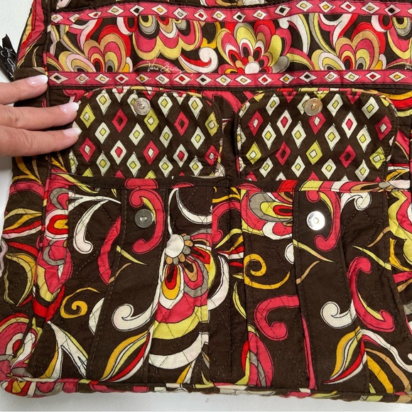 VERA BRADLEY “Puccini” Tall Zip Tote Bag - Picture 3 of 16